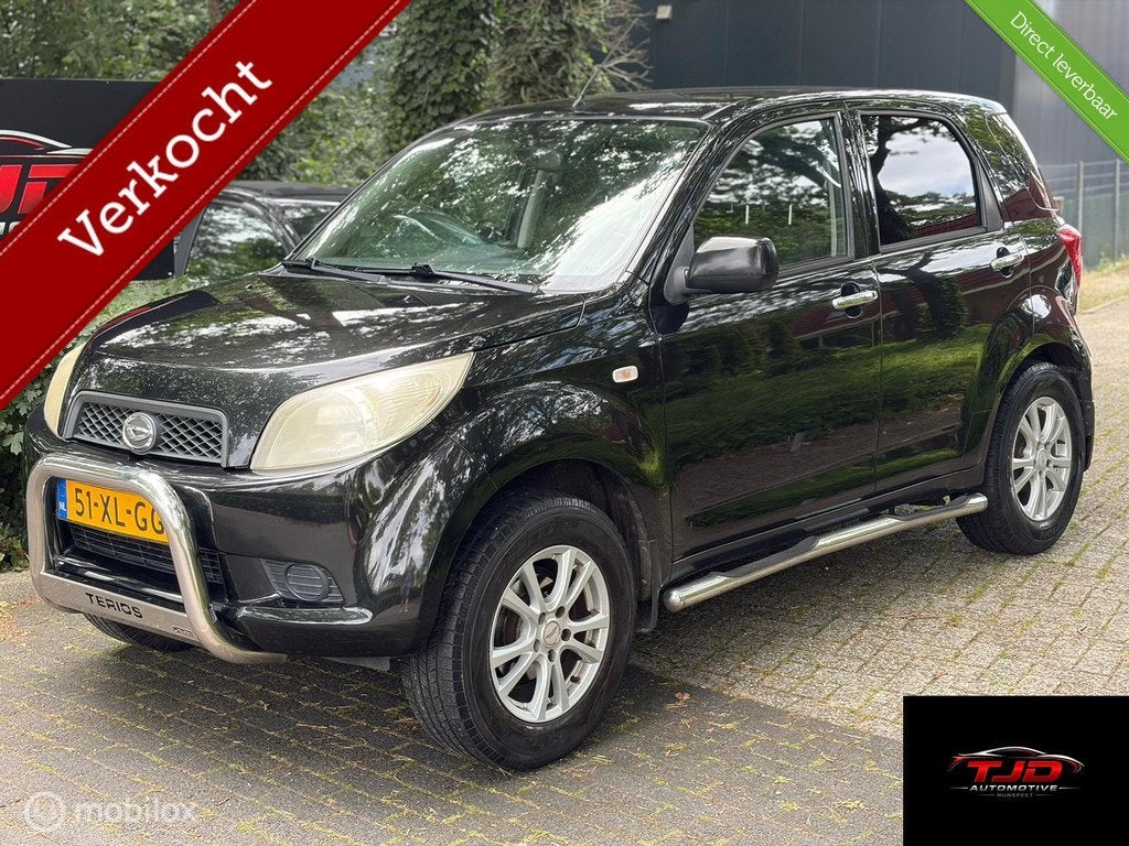 Daihatsu Terios 1.5-16v Adventure-4X4-AIRCO-NAP-ORG NL, Auto's, Daihatsu, 13 km/l, 1350 kg, Stof, Zwart