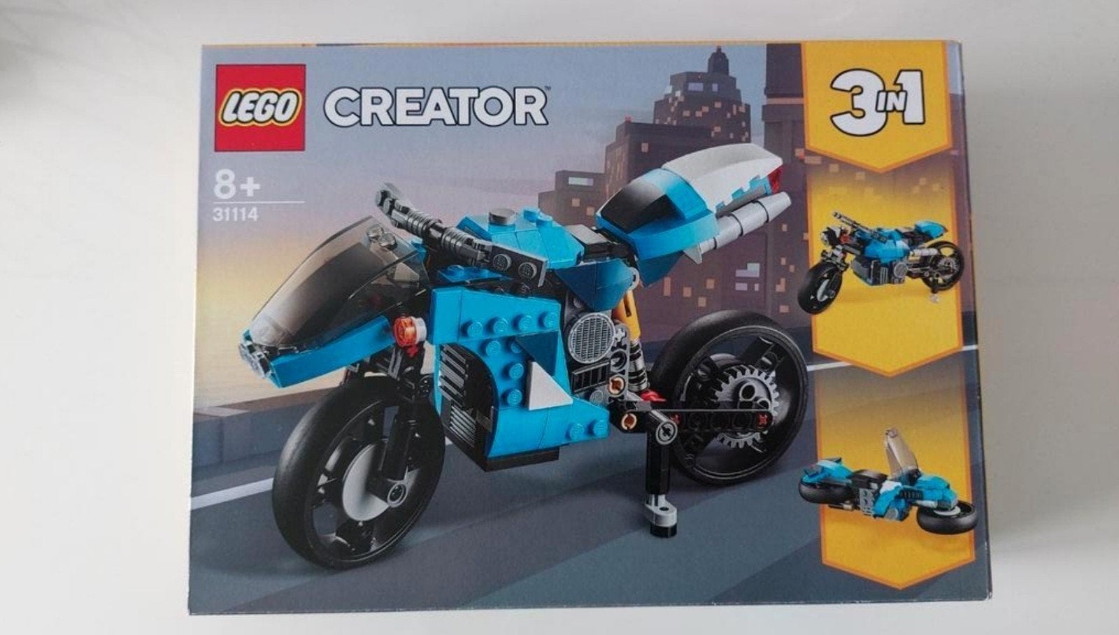LEGO Creator 31114 Superbike 3-in-1, Inclusief instructies, Lego, Ophalen of Verzenden, Zo goed als nieuw