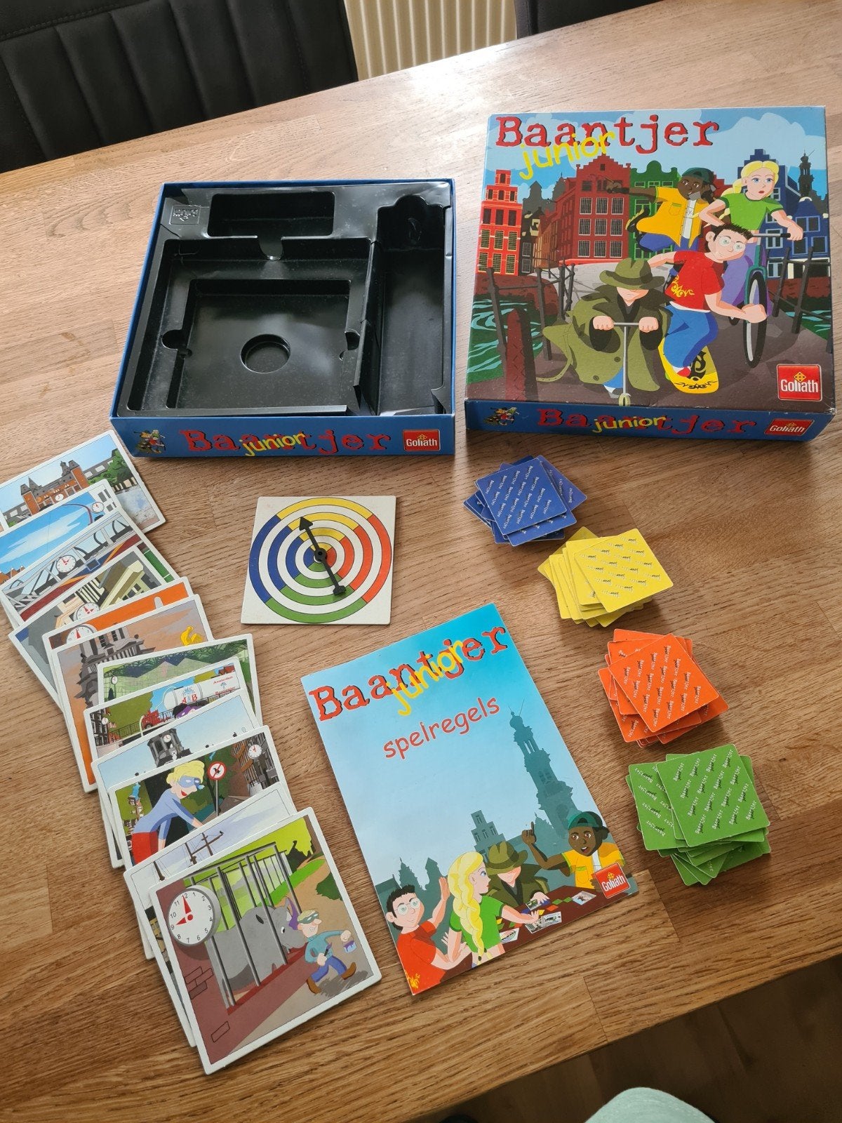 Baantjer Junior Bordspel - Compleet en in goede staat, Drie of vier spelers, Ophalen of Verzenden, Gebruikt, Goliath