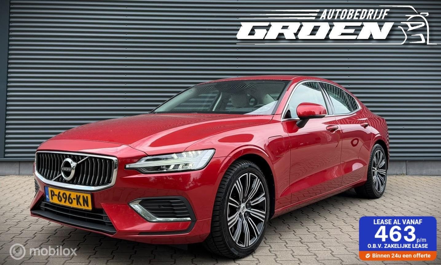 Volvo S60 2.0 Recharge T6 AWD Inscription CAM|LED|H/KARDON, Auto's, Gebruikt, Euro 6, S60, Bedrijf