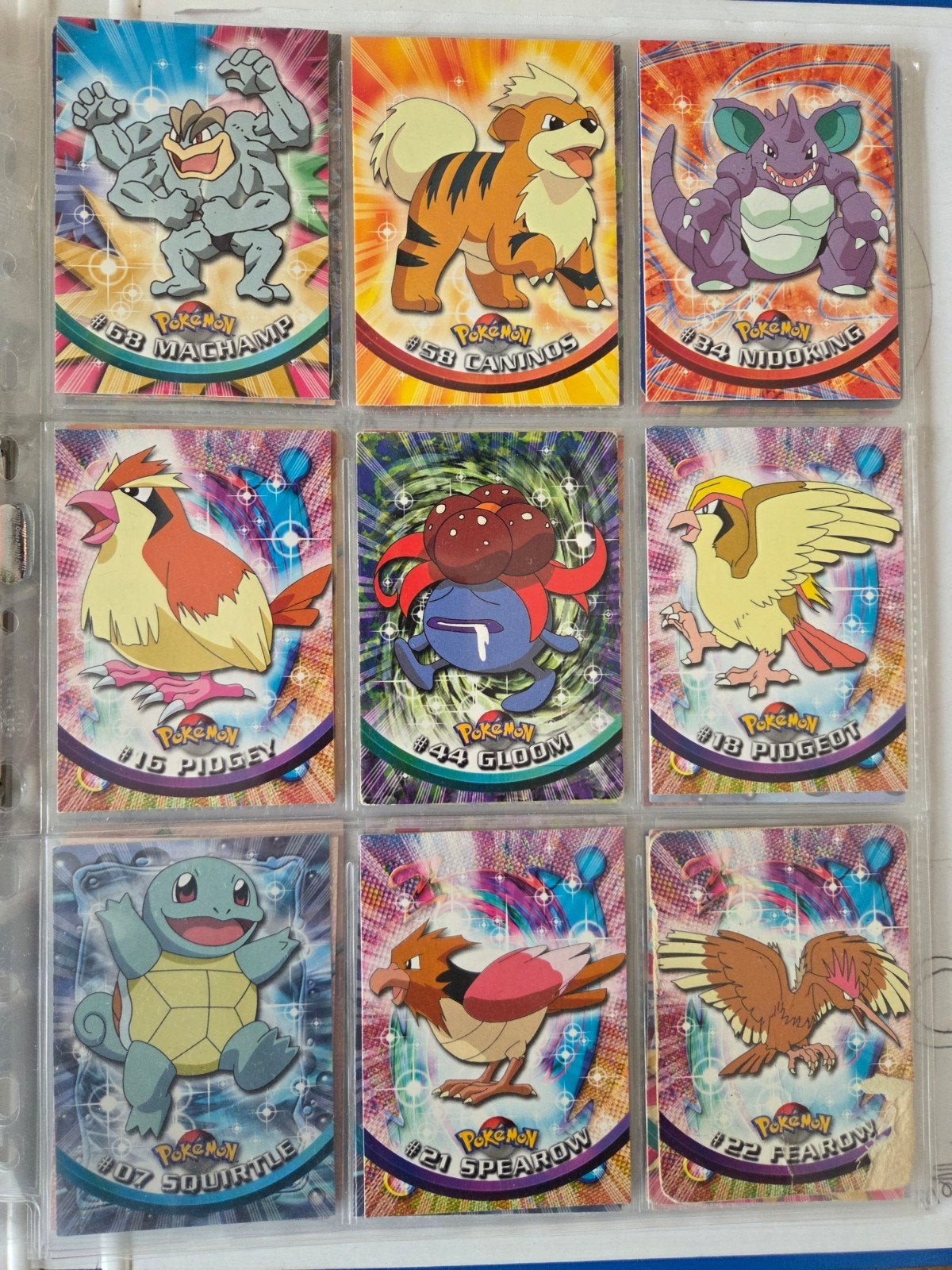 Pokémon kaarten map van zolder, Ophalen, Gebruikt, Meerdere kaarten