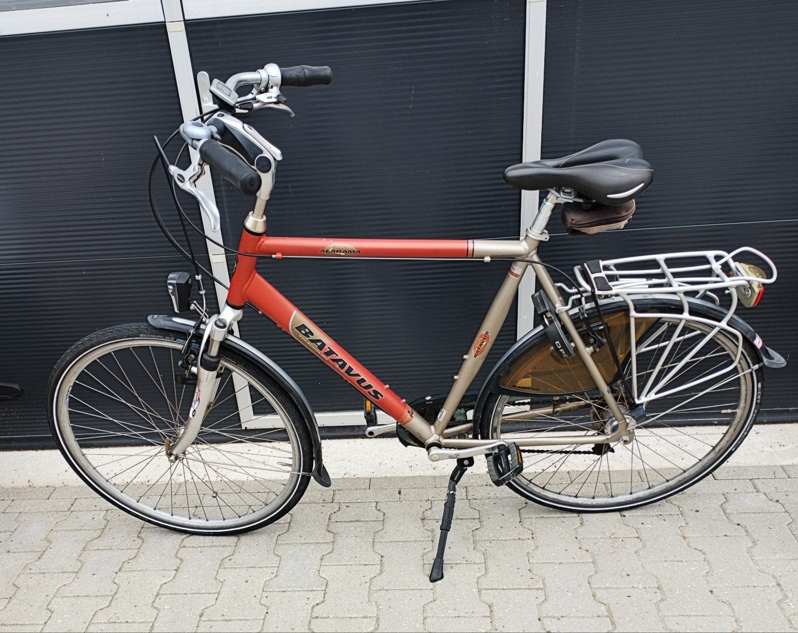 Batavus Alabama 8-speed stadsfiets – Nette en rijklaar staat, Ophalen, Info@accell.nl, Velgrem, Versnellingen