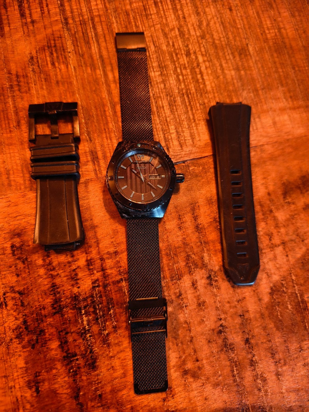 TechnoMarine Maui Automaat, Overige merken, Gebruikt, Staal, Polshorloge