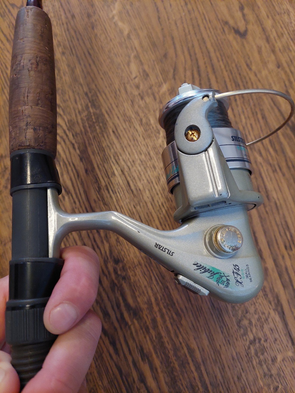 shimano powerloop spinhengel / werphengel, Ophalen of Verzenden, Werphengel