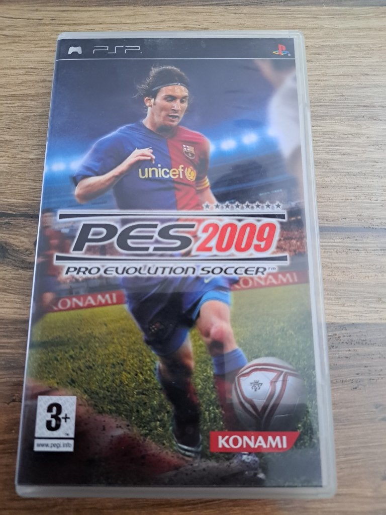 Pro Evolution Soccer (PES) 2009 Playstation Portable CIB, Spelcomputers en Games, Ophalen of Verzenden, Zo goed als nieuw, Sport