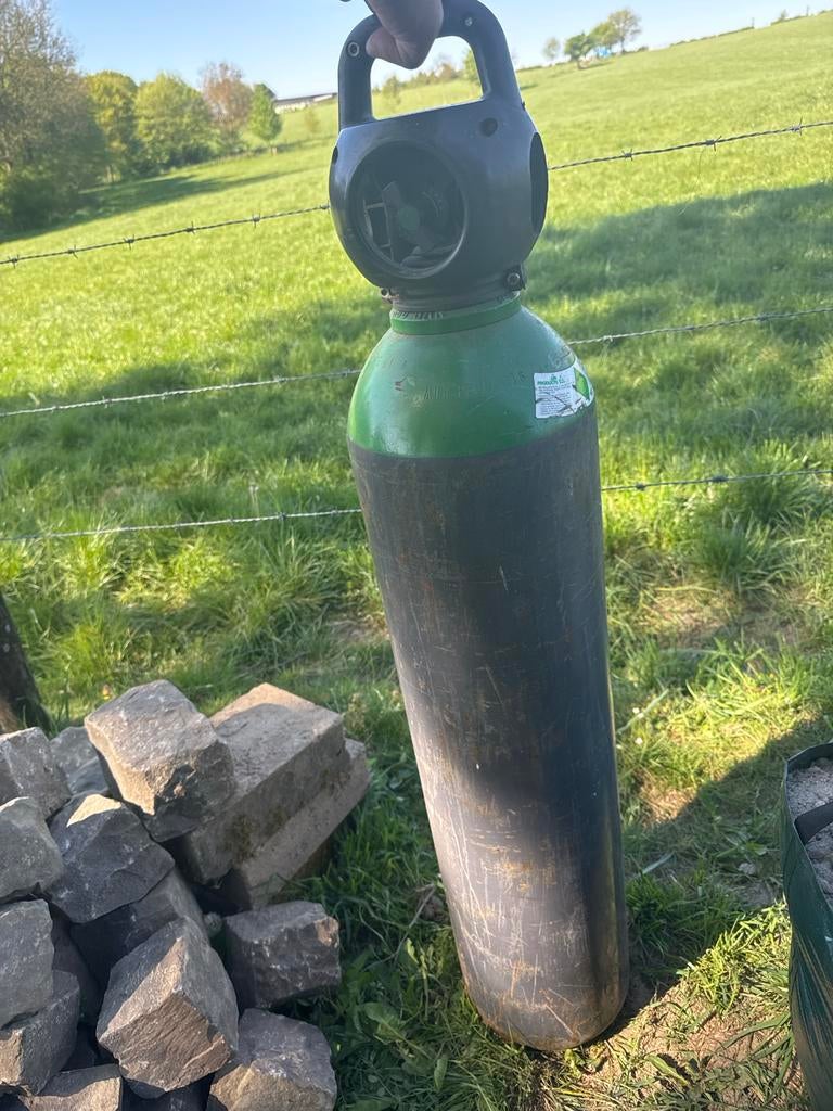 CO2 gasfles voor lasapparaat 50 liter., Doe-het-zelf en Verbouw, Ophalen, Gebruikt, Co2