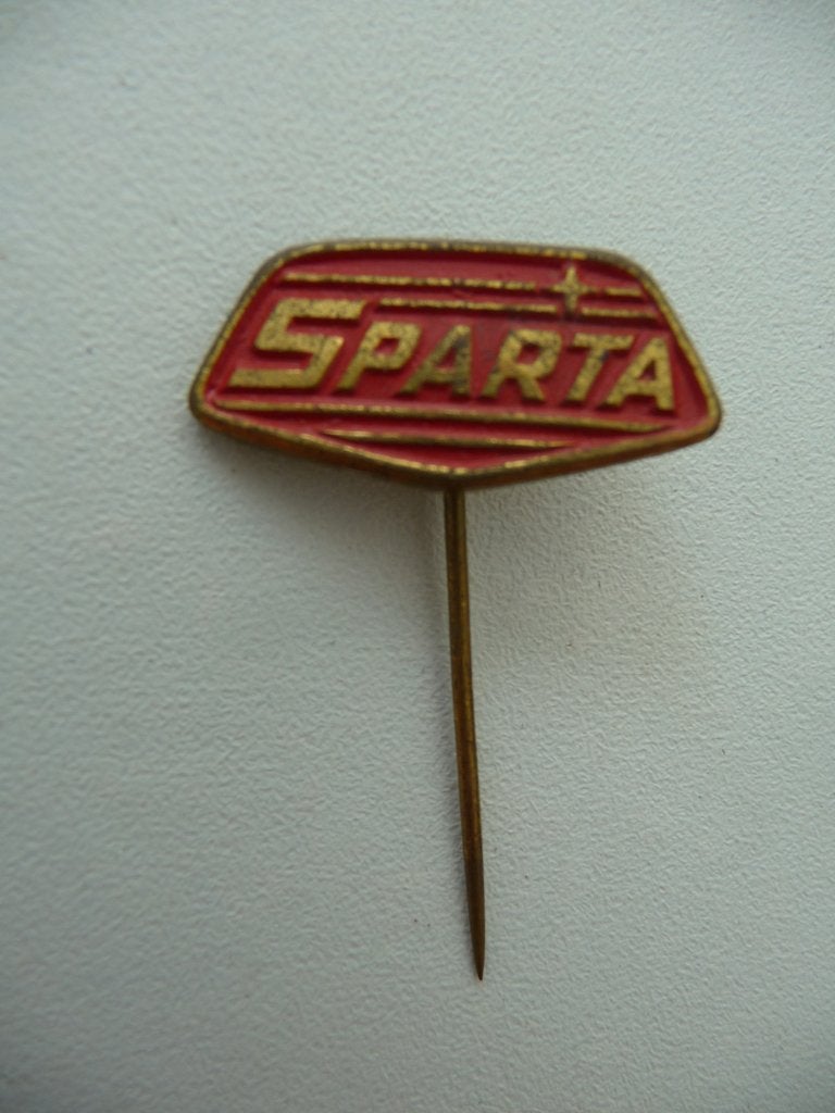 oud metalen speldje - SPARTA -, Ophalen of Verzenden, Gebruikt, Merk, Speldje of Pin