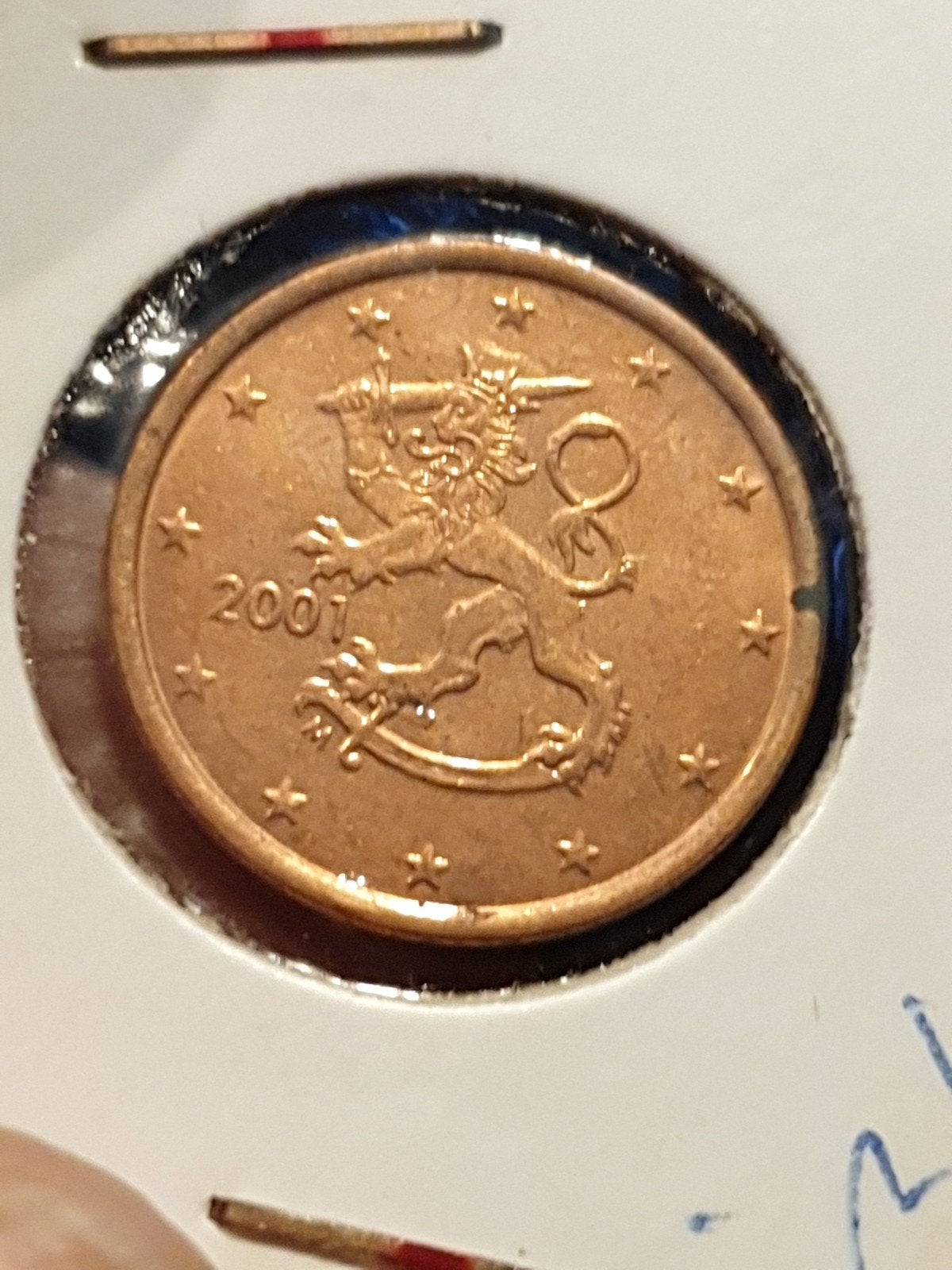 Finland 5 cent 2001 (21), Ophalen of Verzenden, Finland
