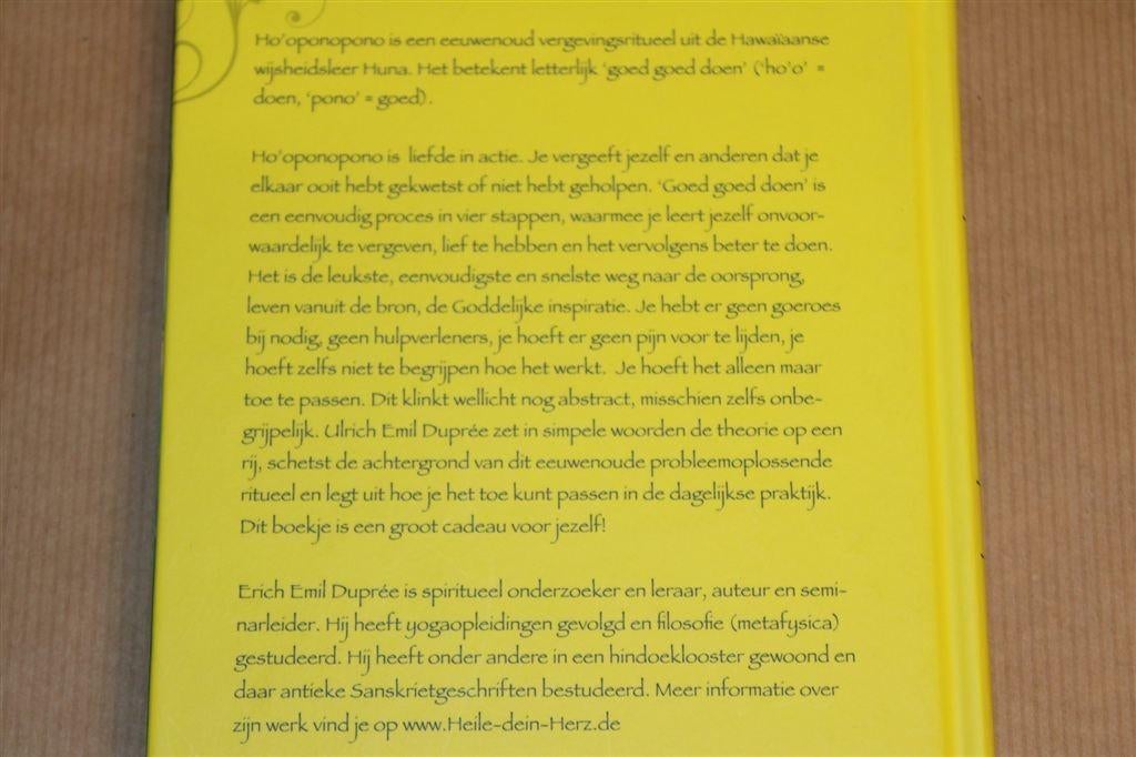 Ho\'oponopono — Hawaïaans Vergevingsritueel, Ophalen of Verzenden, Zo goed als nieuw, Overige onderwerpen, Achtergrond en Informatie