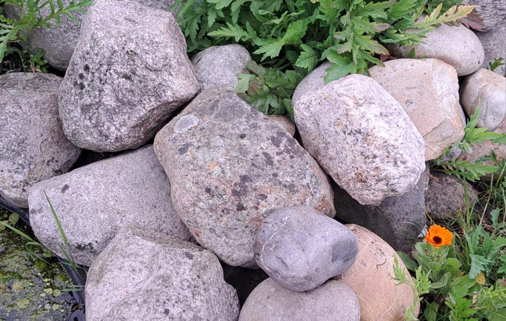 Gratis keien, Tuin en Terras, Ophalen, Gebruikt