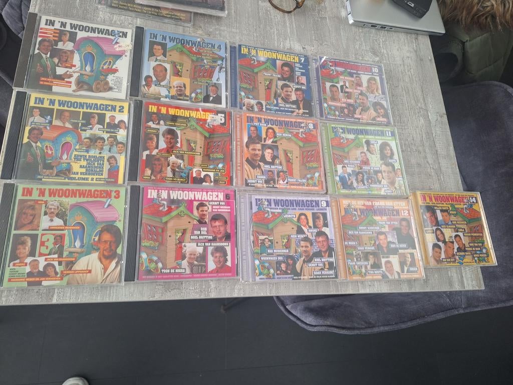 In 'n Woonwagen CD Boxset (14 CD's), Ophalen of Verzenden, Gebruikt, Boxset