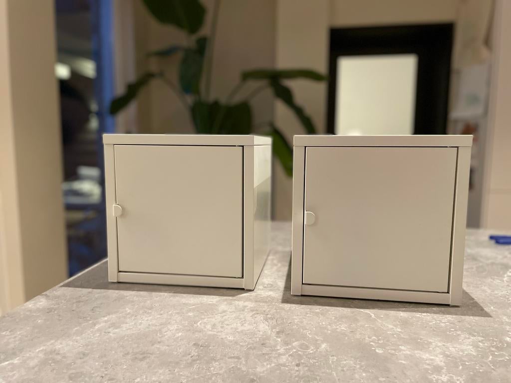 2x IKEA LIXHULT kastje 25x25cm, Ophalen, Zo goed als nieuw