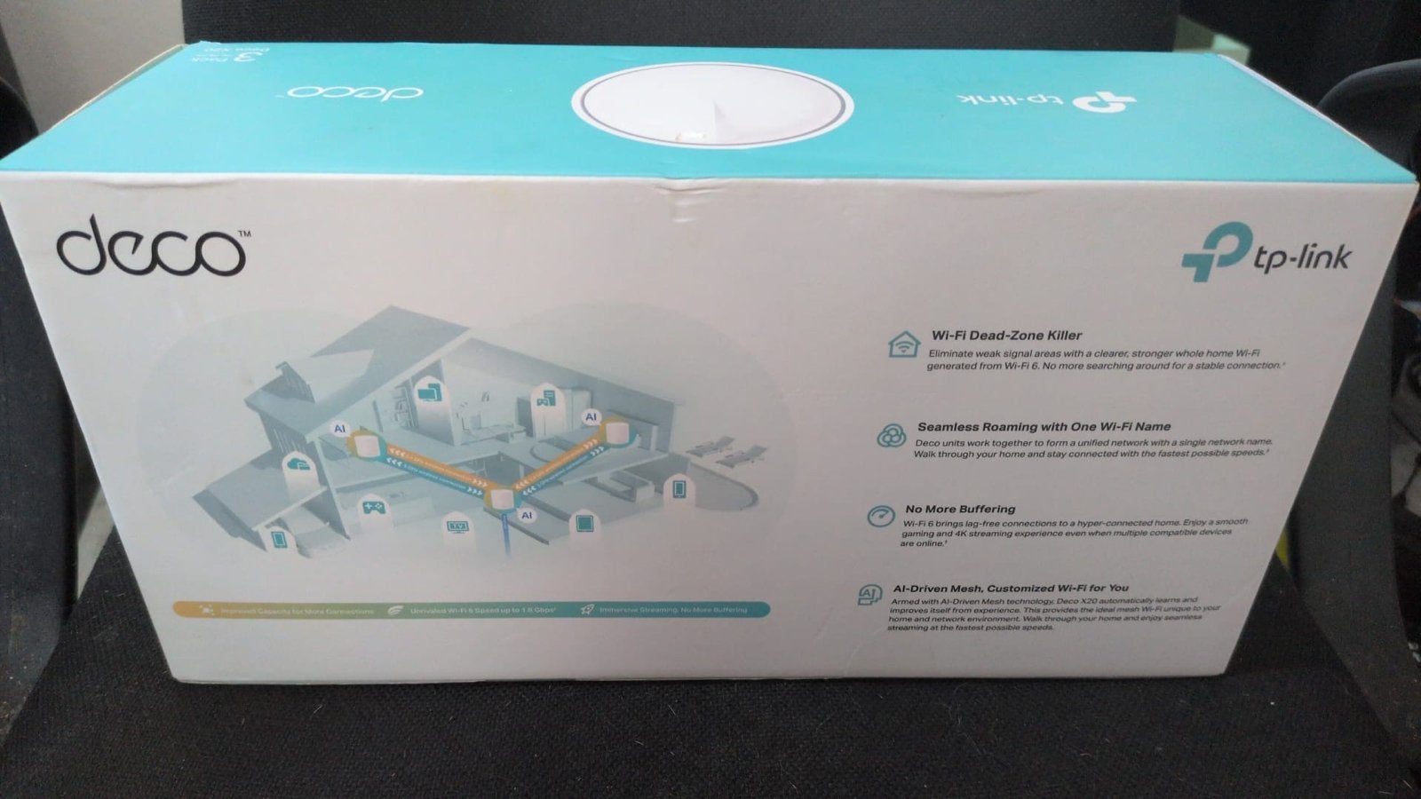 TP-Link Deco X20 AX1800 Mesh Wi-Fi 6 Systeem (3-pack), Ophalen of Verzenden, Nieuw, Router