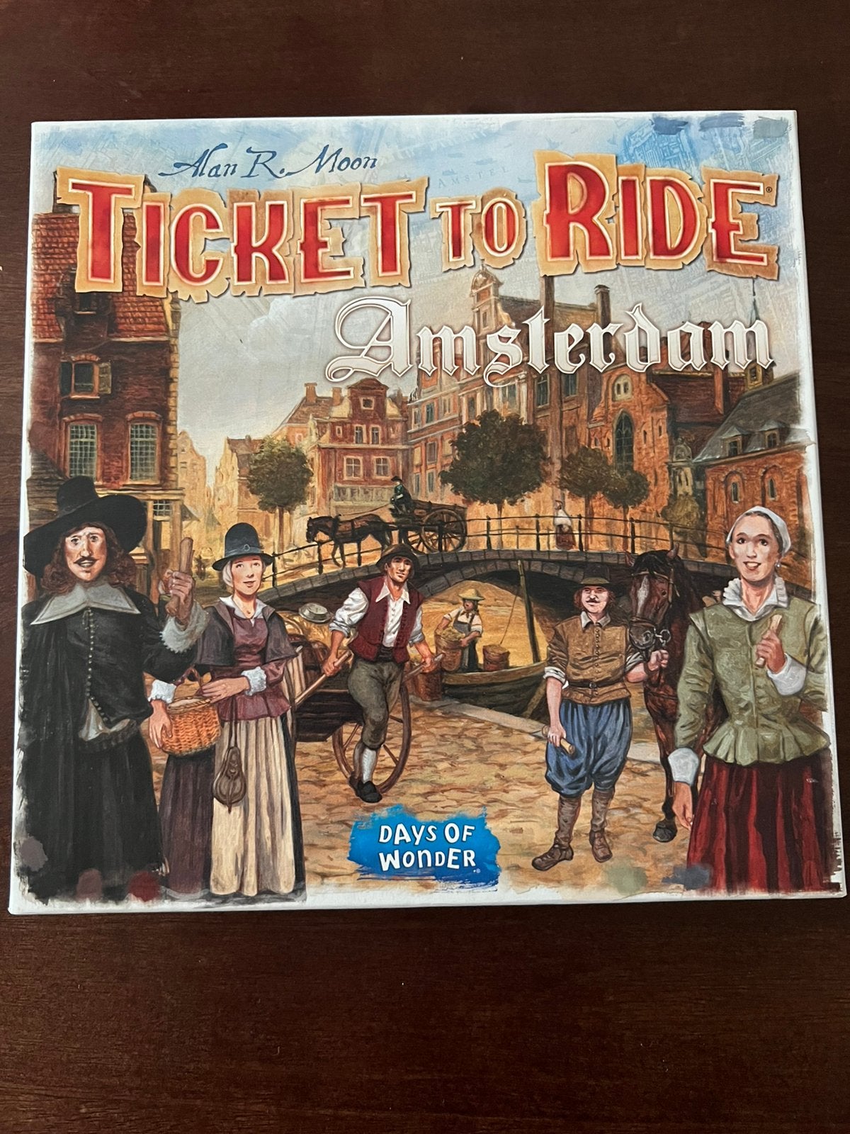Ticket to ride Amsterdam, Ophalen of Verzenden, Zo goed als nieuw