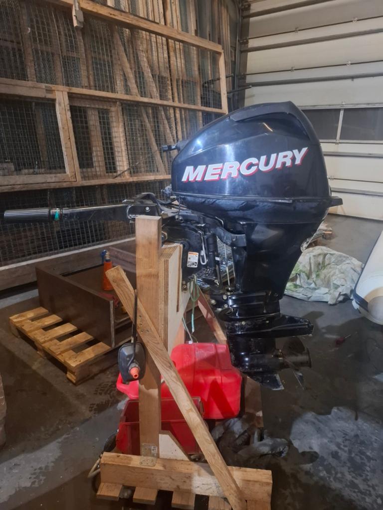 Mercury 15 pk.   Rib suzimar 310, Watersport en Boten, Rubberboten, Ophalen, Mercury
