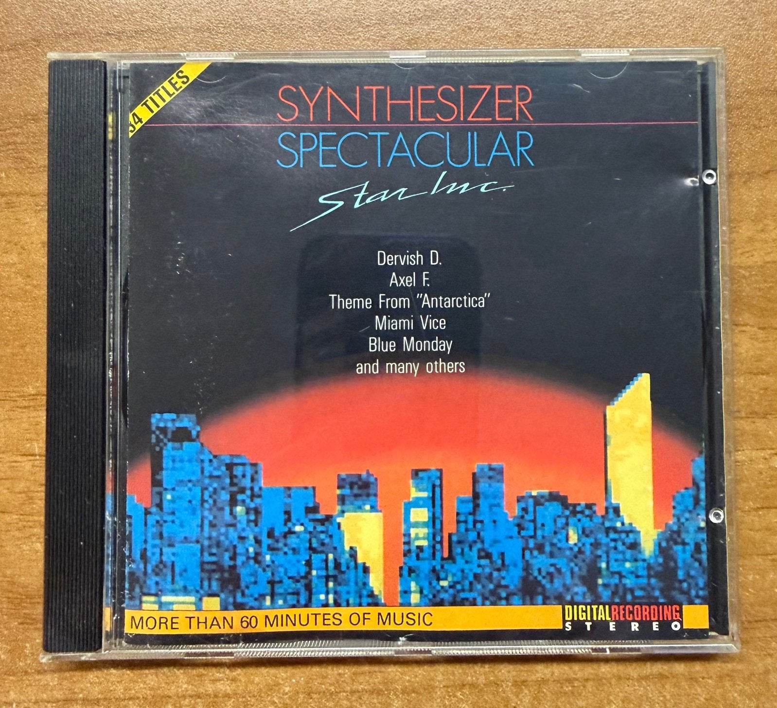 SYNTHESIZER SPECTACULAR STAR INC.  CD, Electronic, Ophalen of Verzenden, Zo goed als nieuw, Verzamelalbum