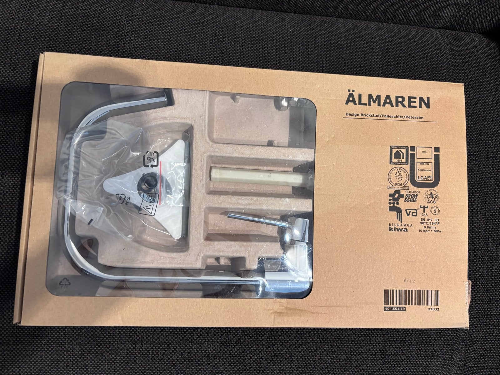 Ikea Almaren kraan nieuw in verpakking, Ophalen, Nieuw, Kraan
