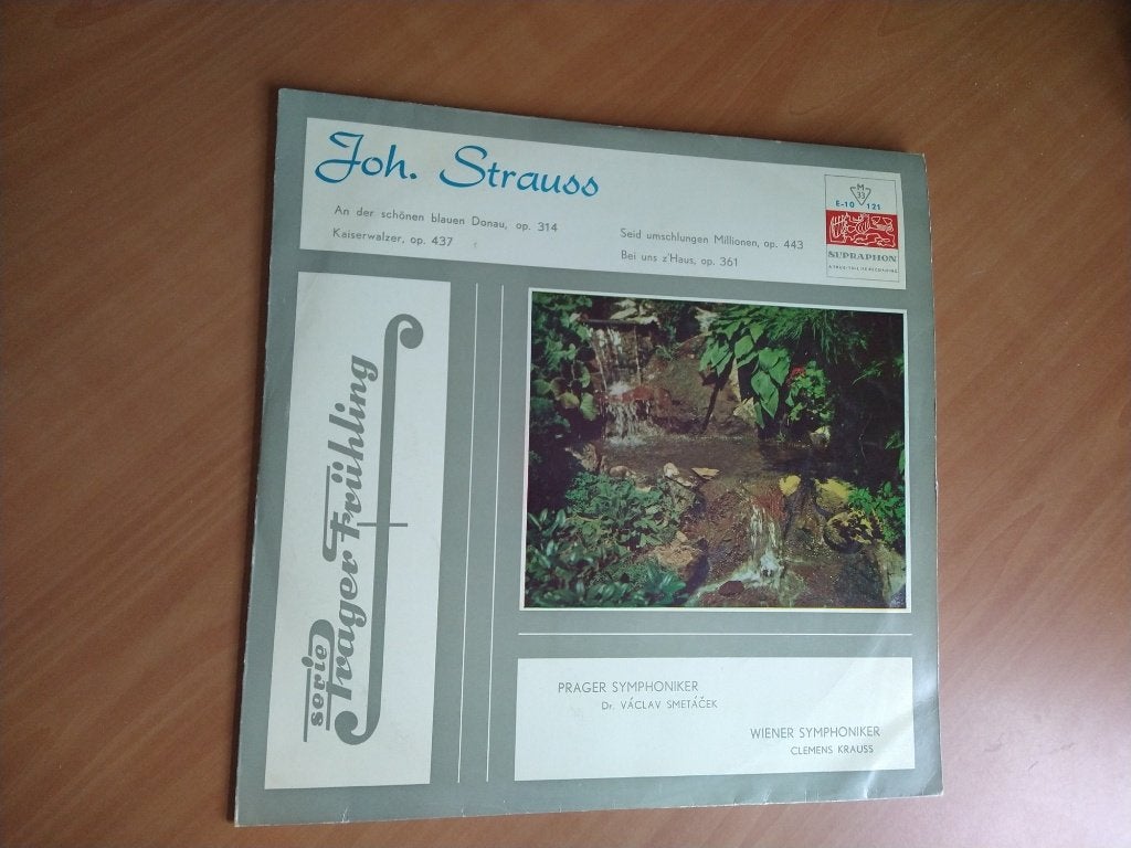LP Johann Strauss - An Der Schönen Blauen Donau, Cd's en Dvd's, Vinyl | Klassiek, Overige typen, Ophalen of Verzenden, Zo goed als nieuw