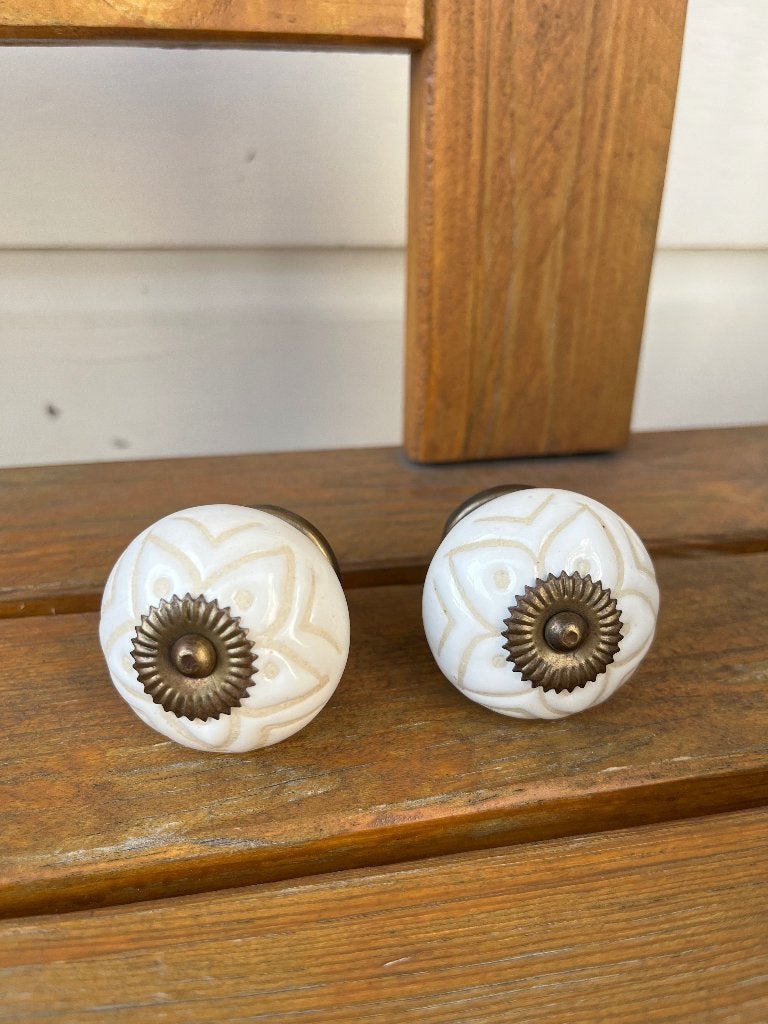 Meubelknoppen / kastknopjes porselein deurbeslag, Doe-het-zelf en Verbouw, Hang- en Sluitwerk, Ophalen of Verzenden, Klink of Kruk