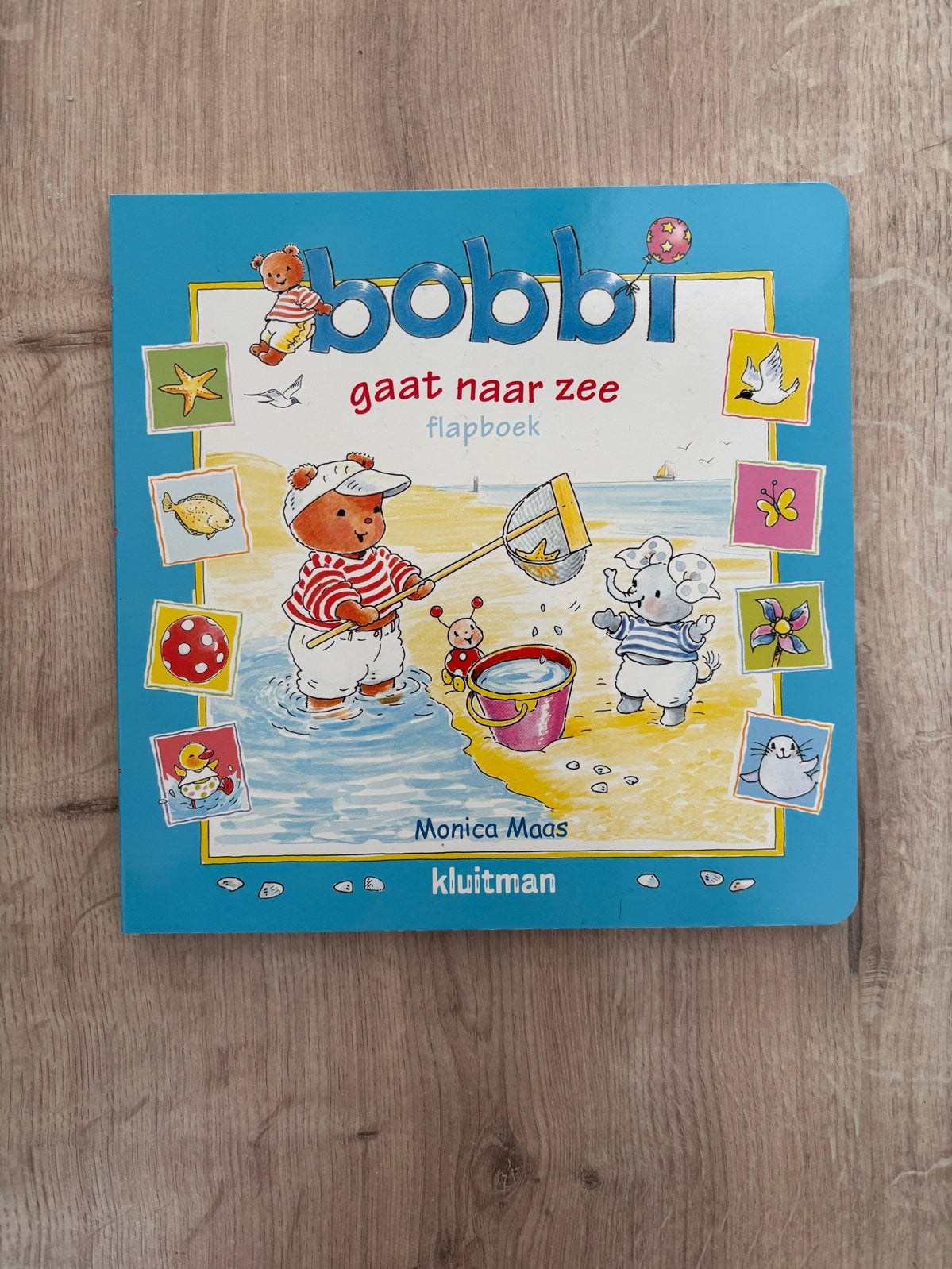 Bobbi gaat naar zee - Flapboekje - nieuw, Fictie algemeen, Uitklapboek, Jongen of Meisje, Nieuw
