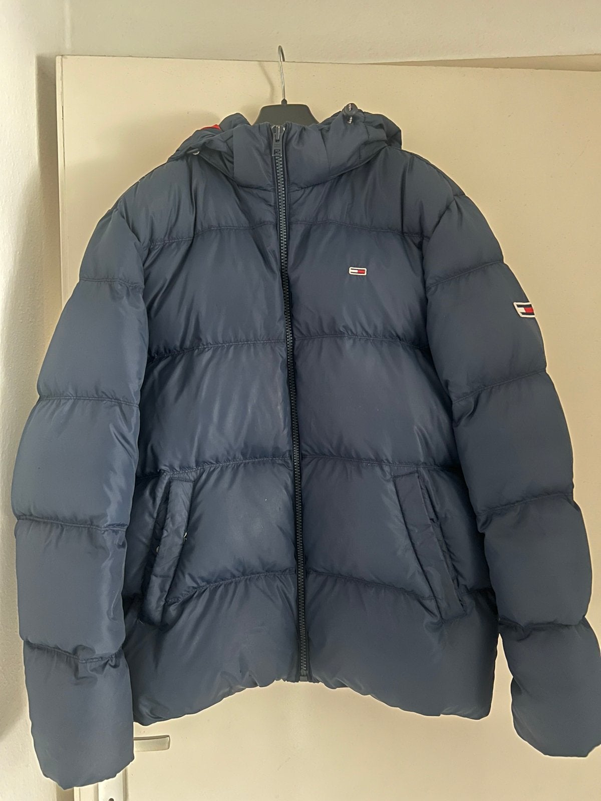 Tommy Hilfiger jas, Kleding | Heren, Ophalen of Verzenden, Gedragen, Overige maten, Blauw