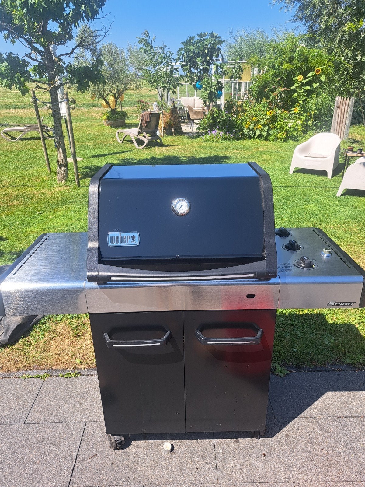 Weber Spirit gas bbq als nieuw ., Tuin en Terras, Ophalen
