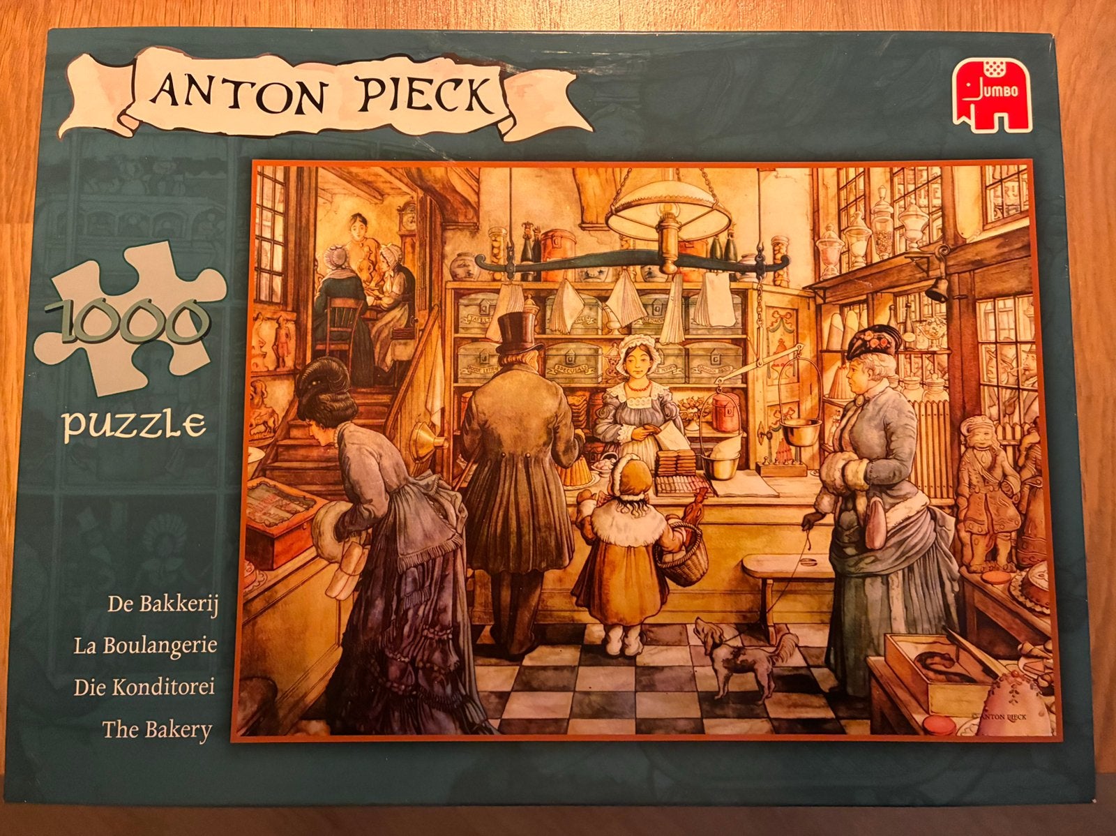 Puzzel 1000 stukjes Anton Pieck ‘De bakkerij’, Ophalen of Verzenden, 500 t/m 1500 stukjes, Zo goed als nieuw