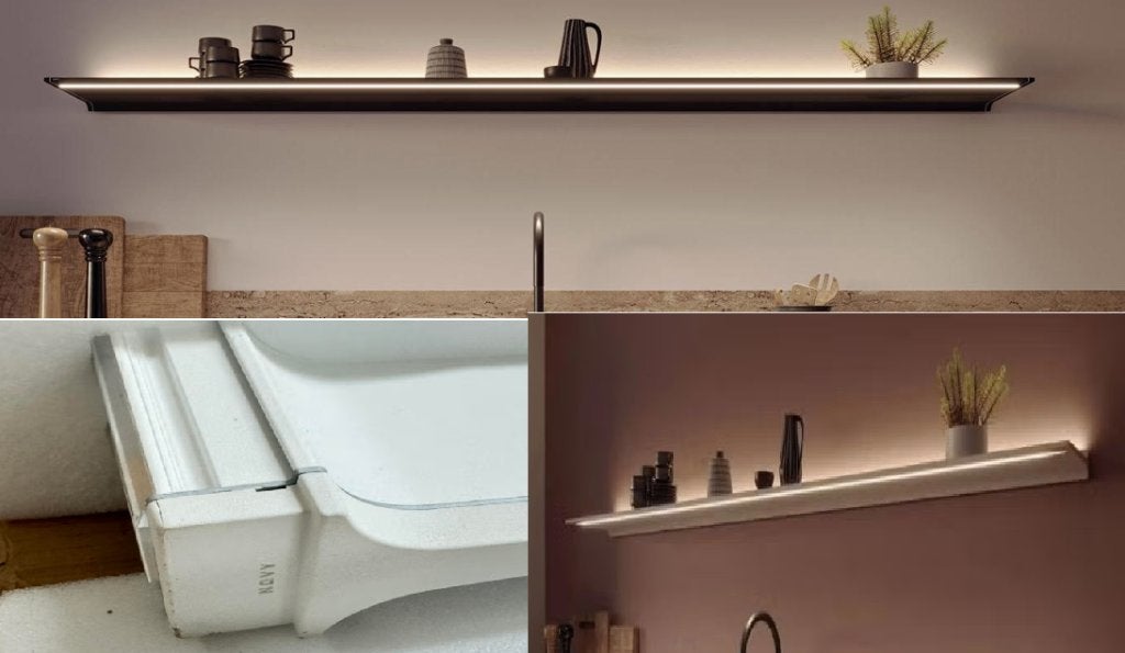 ✨ Novy Shelf Pro 185 – Mineral White | 730401 ✨, Ophalen, Nieuw