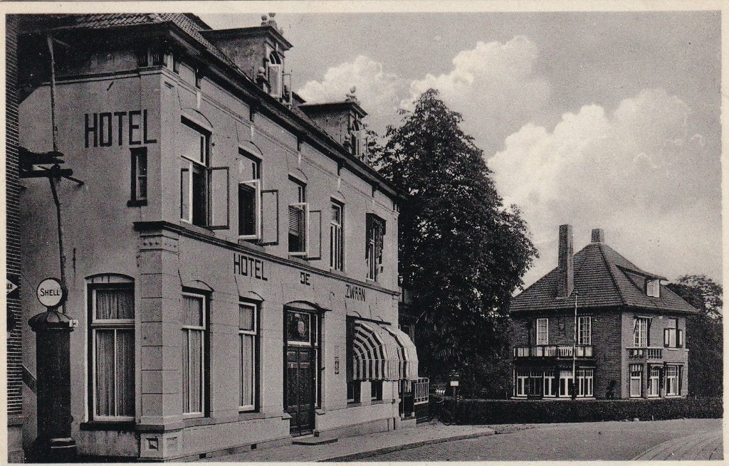 Delden, Hotel., Verzenden, 1920 tot 1940, Gelopen, Overijssel