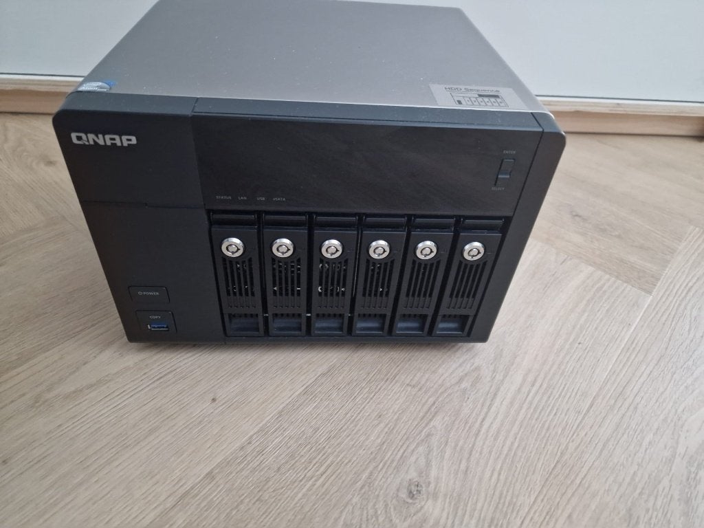 QNAP NAS TS-659 pro II als nieuw, Computers en Software, NAS, Zo goed als nieuw, Ophalen