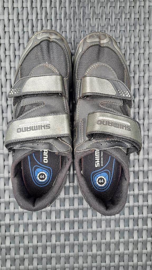 SPD plaatjes compleet met Shimano schoenen maat 44, Schoenen, Ophalen of Verzenden, Zo goed als nieuw, Shimano