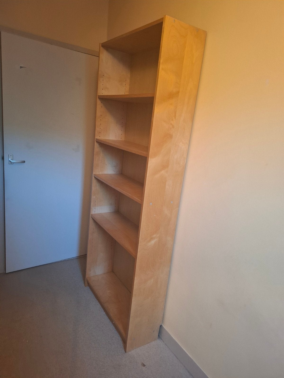 Lundia houten boekenkast 80x200 cm, diepte 26 cm, Ophalen, Met plank(en), Gebruikt, 50 tot 100 cm