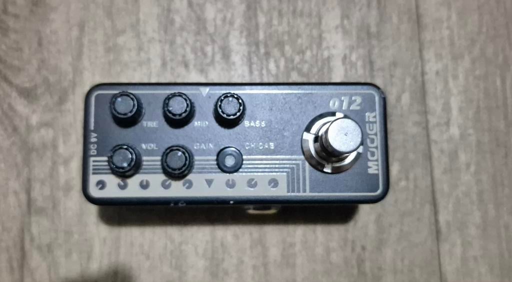 Mooer 012 Friedmien Preamp Gitaar Pedaal, Ophalen of Verzenden, Gebruikt, Distortion, Overdrive of Fuzz