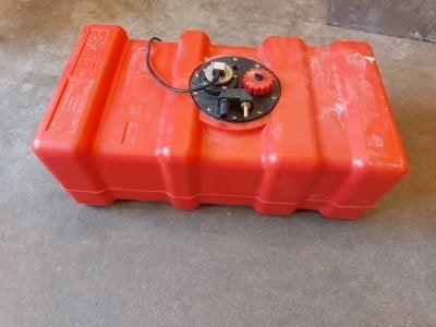 Brandstoftank 43L (65x35x23 cm)