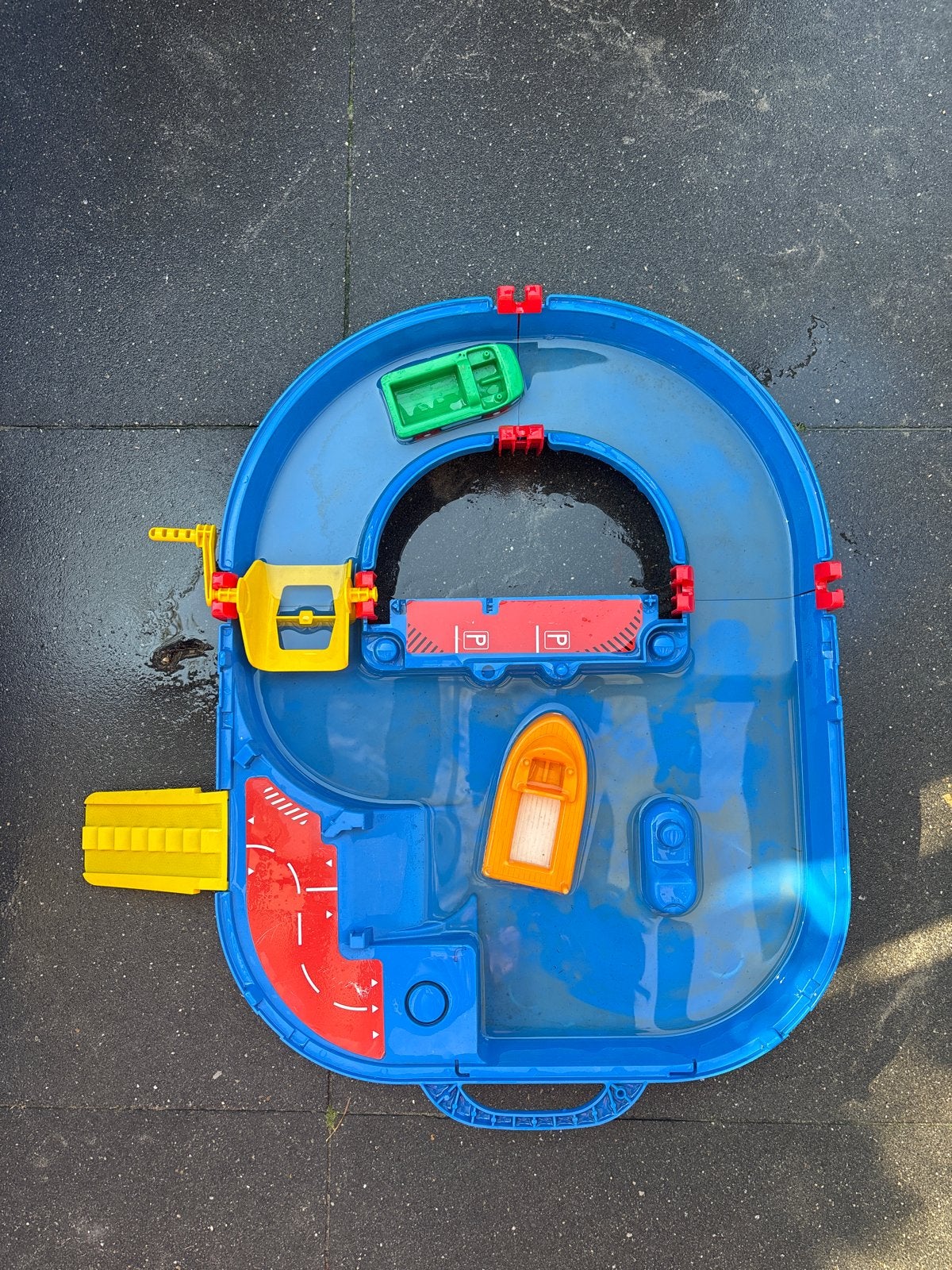 Waterbaan Aquaplay met bootjes, Ophalen, Gebruikt, Overige typen