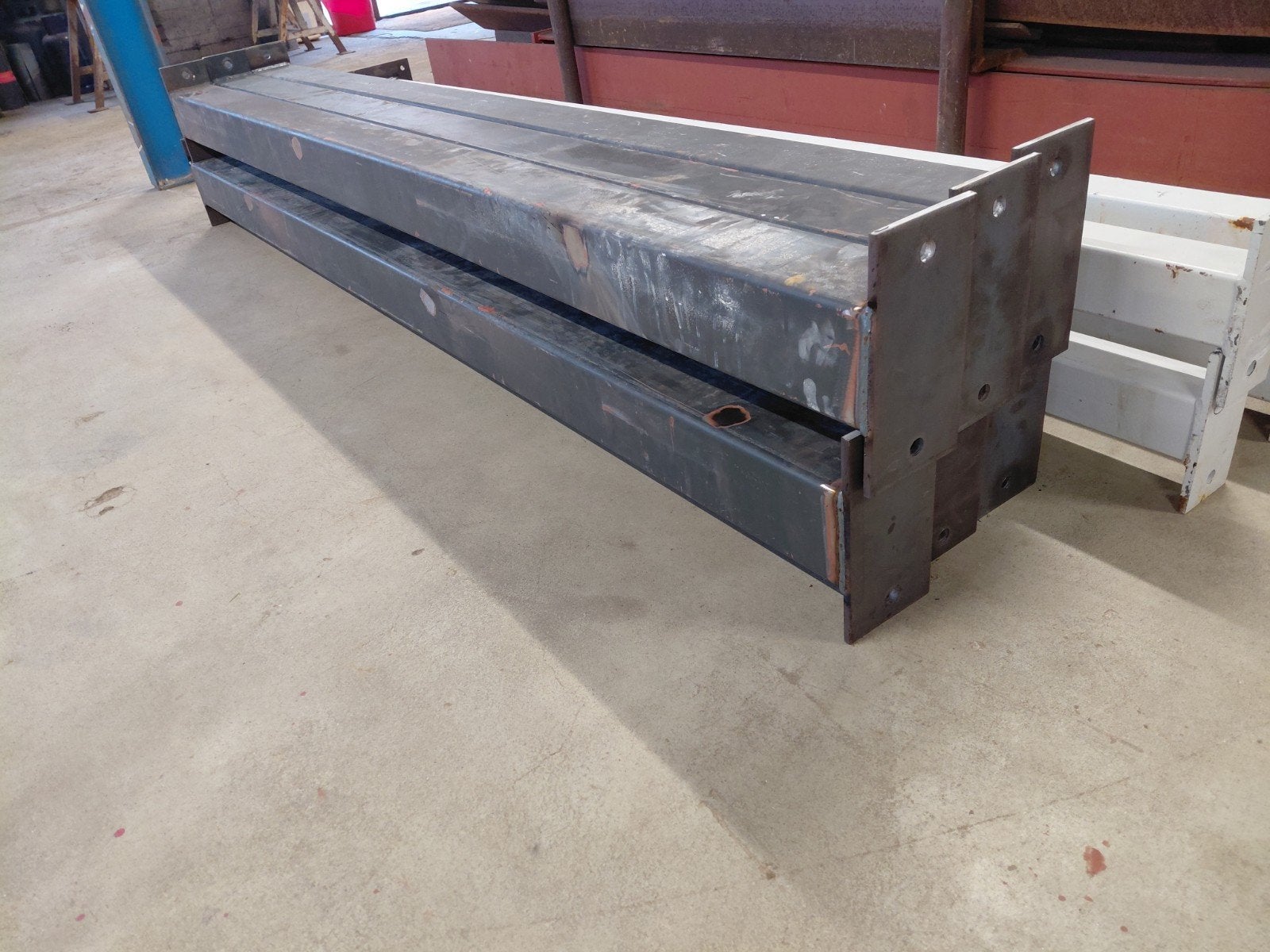 stalen kokers / ijzeren kokers / staanders, Doe-het-zelf en Verbouw, Metalen, Ophalen, Gebruikt, IJzer