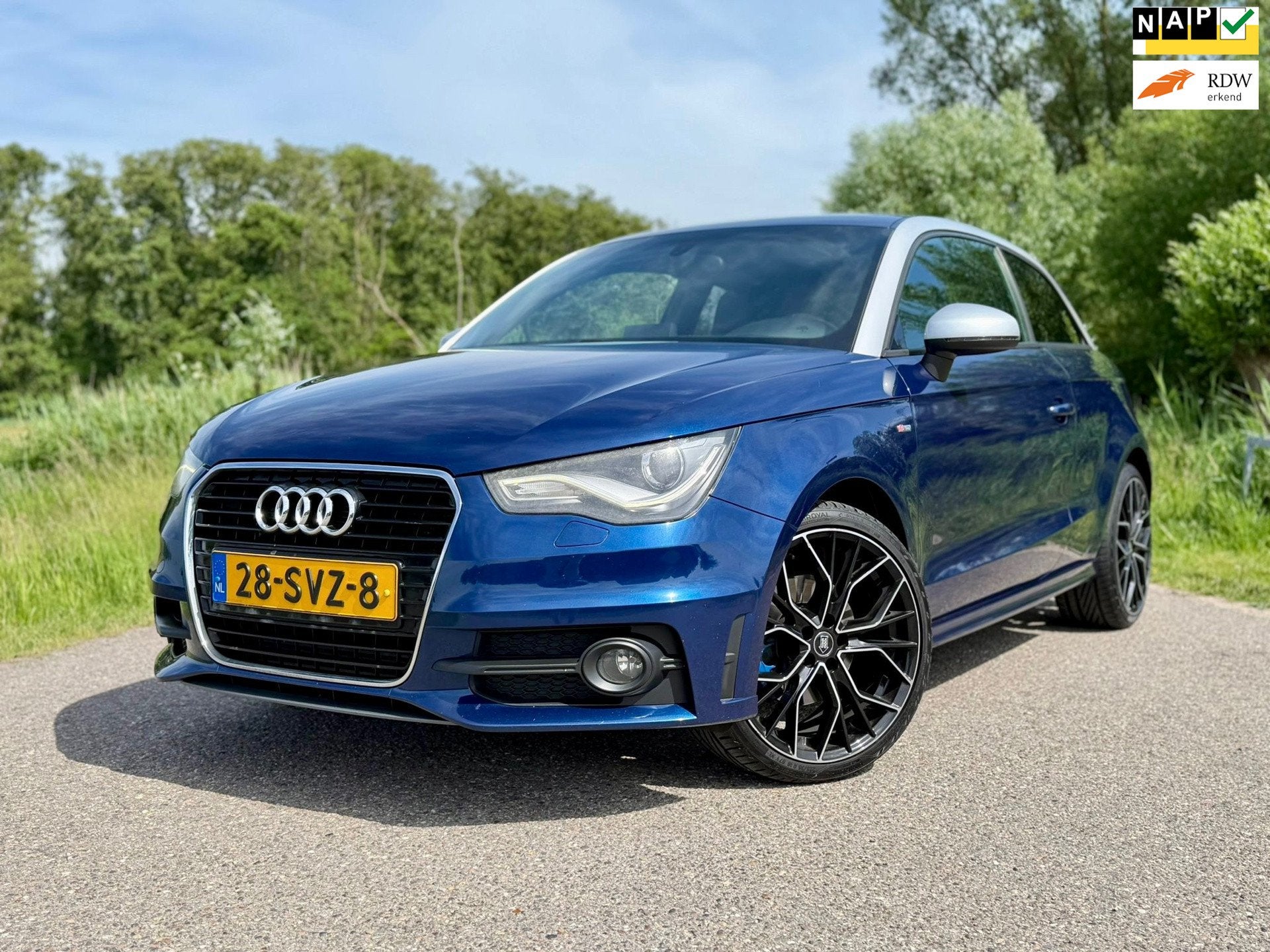 Audi A1 1.4 TFSI Pro Line S S-tronic 185PK Kuipstoelen AIRCO, Euro 5, 4 cilinders, 1165 kg, Leder en Stof