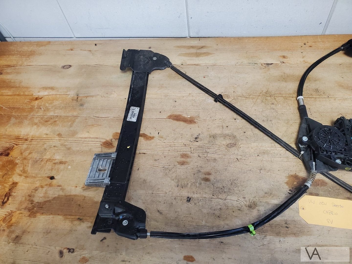 Volkswagen New Beetle cabrio raammechanisme rechts voor €350, Auto-onderdelen, Gebruikt, -, Volkswagen, -