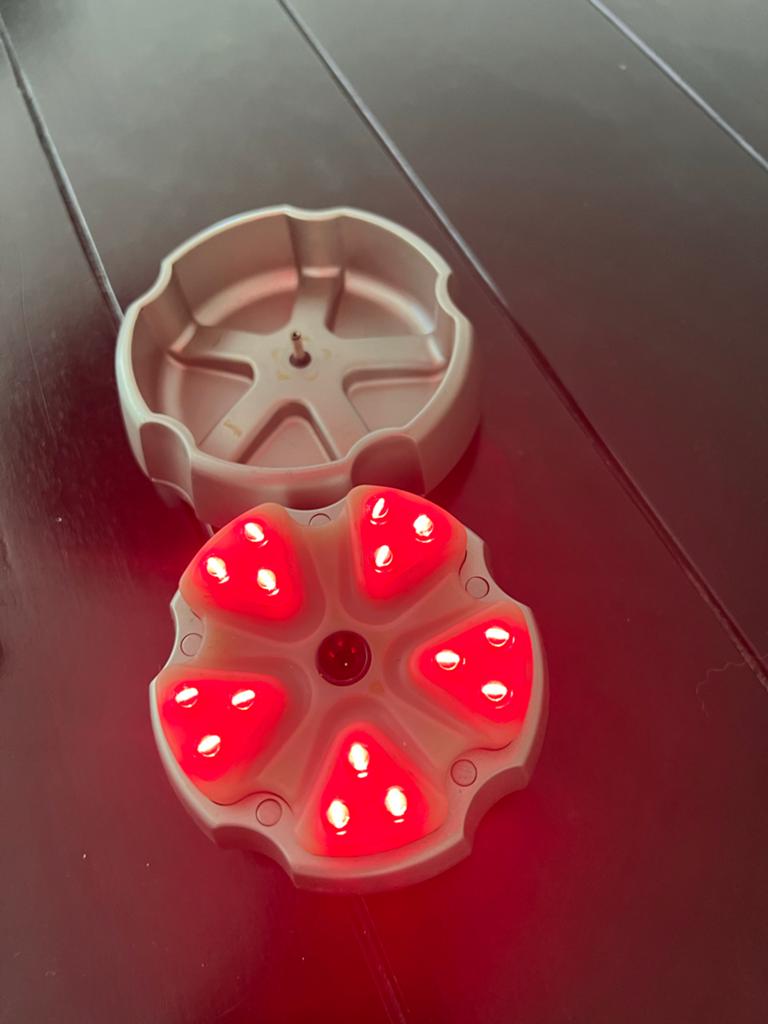 Low level laser aparatuur, Ophalen of Verzenden, Zo goed als nieuw, Kam of Borstel