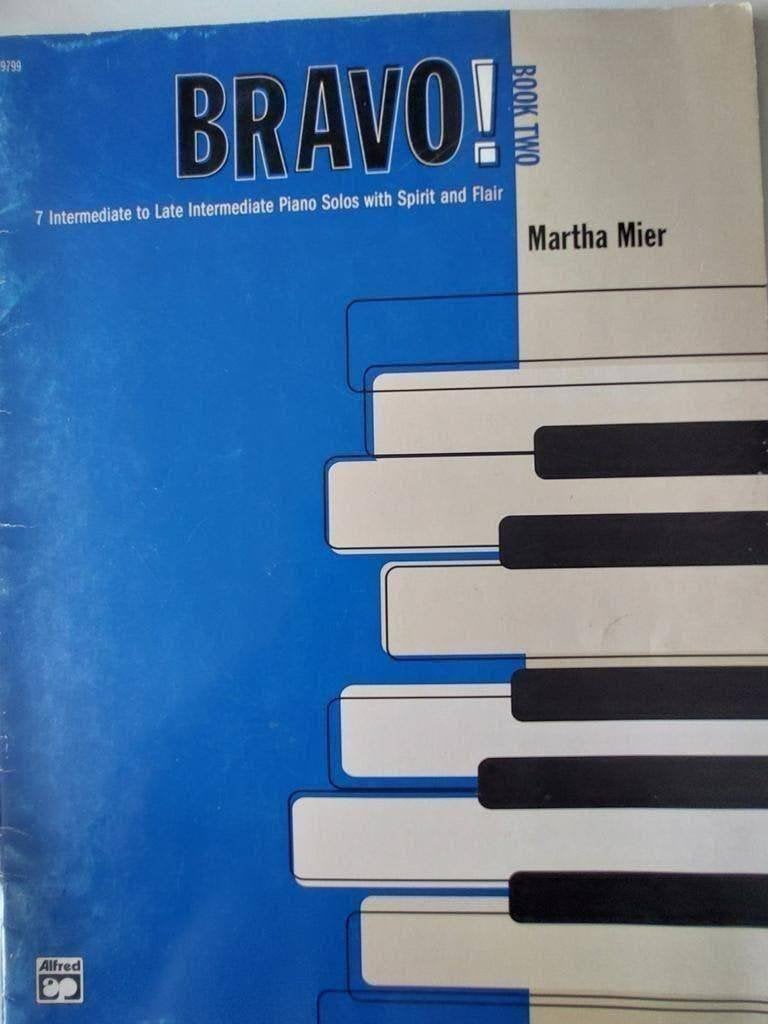 Bravo! Boek 2 - Piano Solos Martha Mier, Muziek en Instrumenten, Gebruikt, Verzenden, Klassiek, Les of Cursus