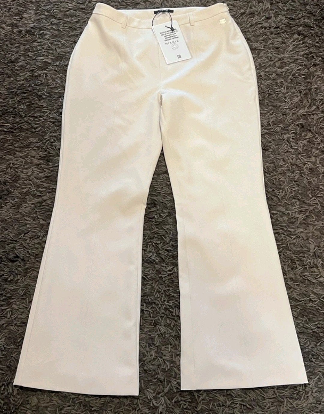 Nikkie Famke NIKKIE Pants - Nieuw met kaartje, Maat 38/40 (M), Beige, Nieuw, Ophalen of Verzenden