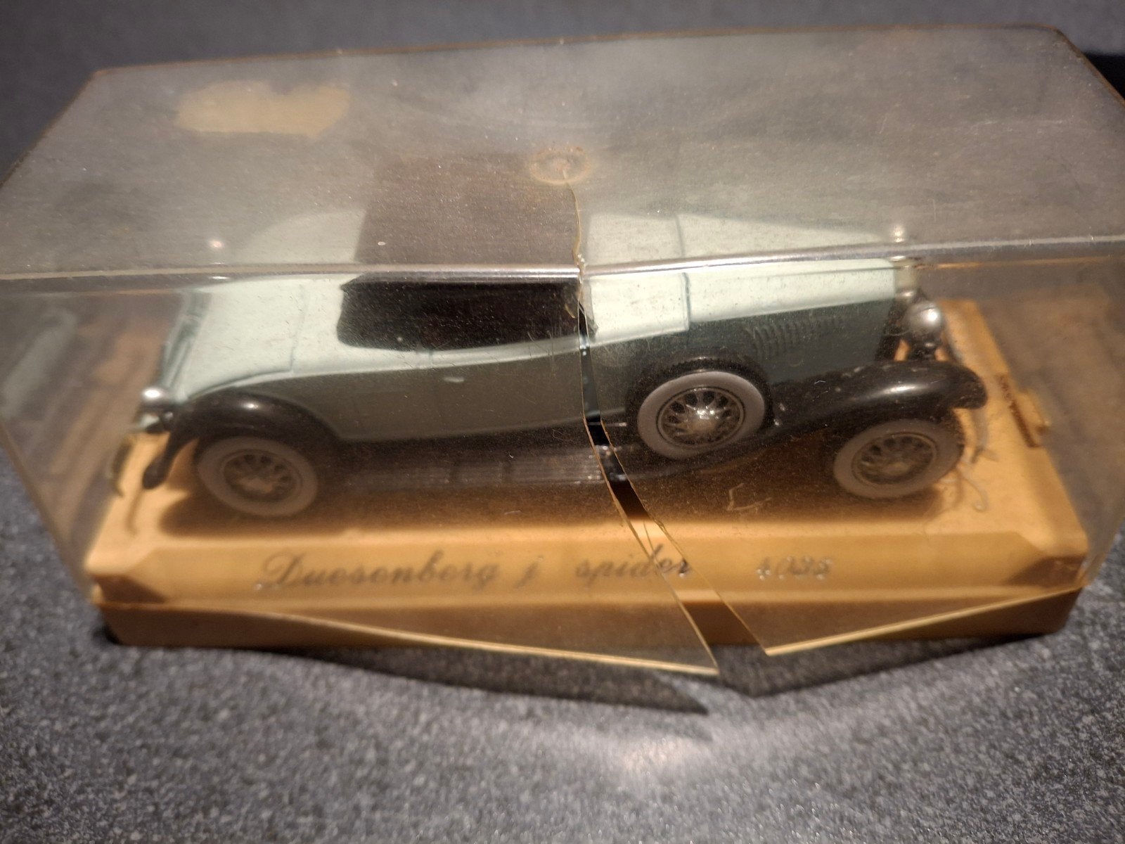 Solido Age d'Or Duesenberg J Spider 1:43 - Vintage Model, Hobby en Vrije tijd, Ophalen of Verzenden, Gebruikt, Auto, Solido