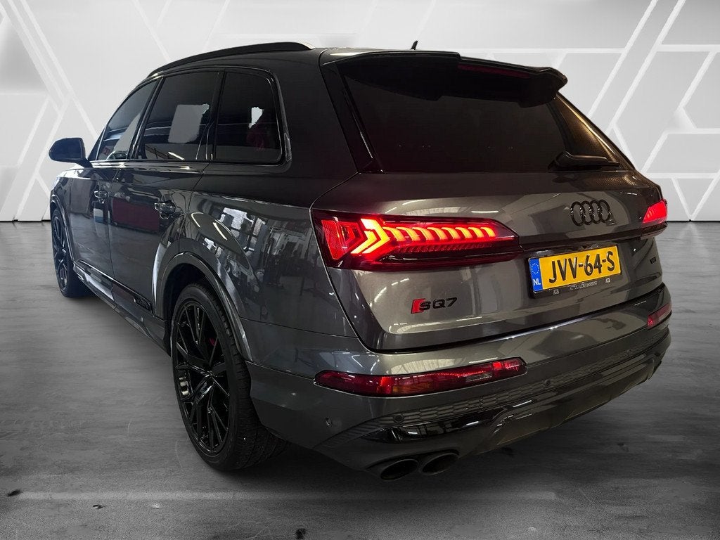 Audi SQ7 4.0 TFSI SQ7 Quattro 7p Luchtvering/Matrix/Pano/Amb, Automaat, SQ7, 2240 kg, Gebruikt
