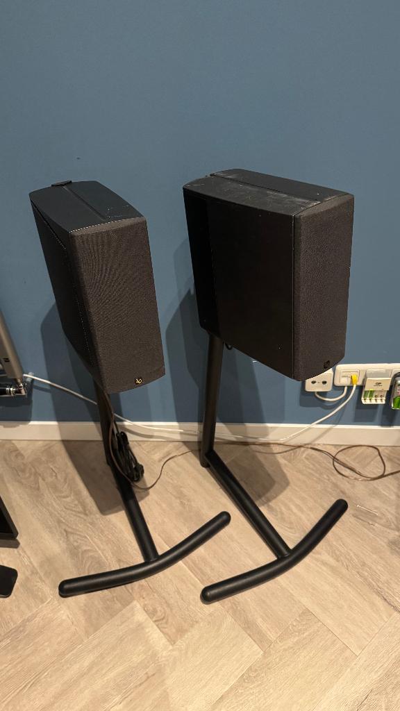 infinity overture 1 (10stuks spekers + 7 gereviseerde verst), Audio, Tv en Foto, Luidsprekers, Gebruikt, 60 tot 120 watt, Front, Rear of Stereo speakers