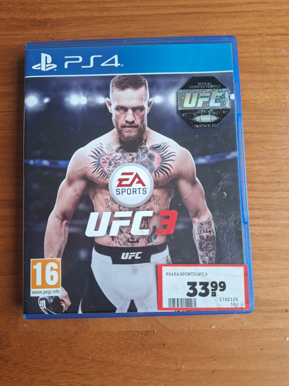 UFC 3 PS4 Game - Vechtgame met Real Player Motion, Spelcomputers en Games, Games | Sony PlayStation 4, Online, Gebruikt, Vechten