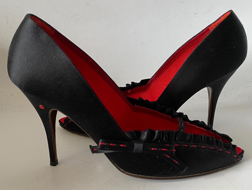 Prachtige elegante Laurence Dacade Paris pumps. Mt 40., Kleding | Dames, Pumps, Zwart, Ophalen of Verzenden, Zo goed als nieuw