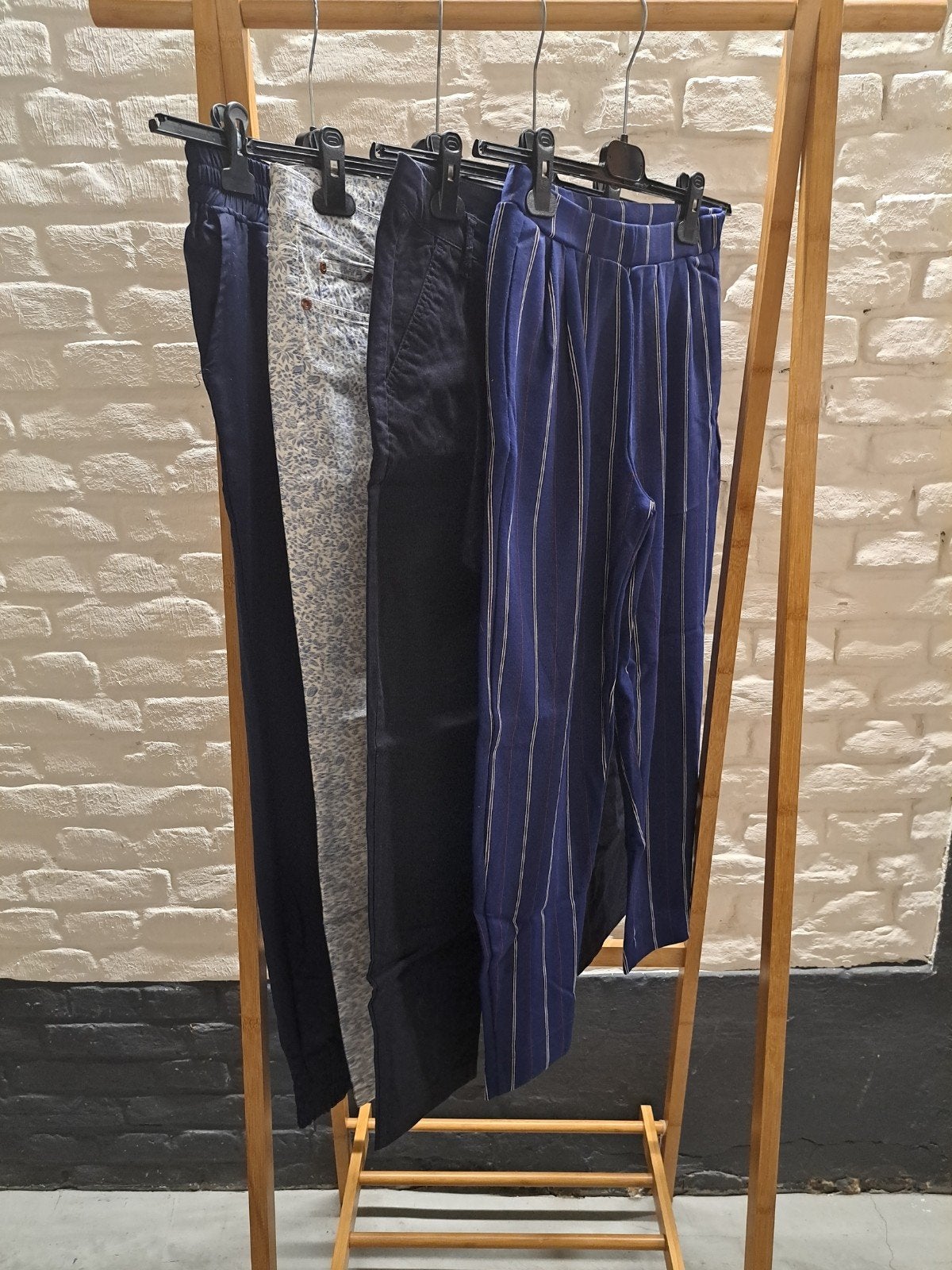 4 broeken maat 36, Kleding | Dames, Diverse merken, Zo goed als nieuw, Maat 36 (S), Lang