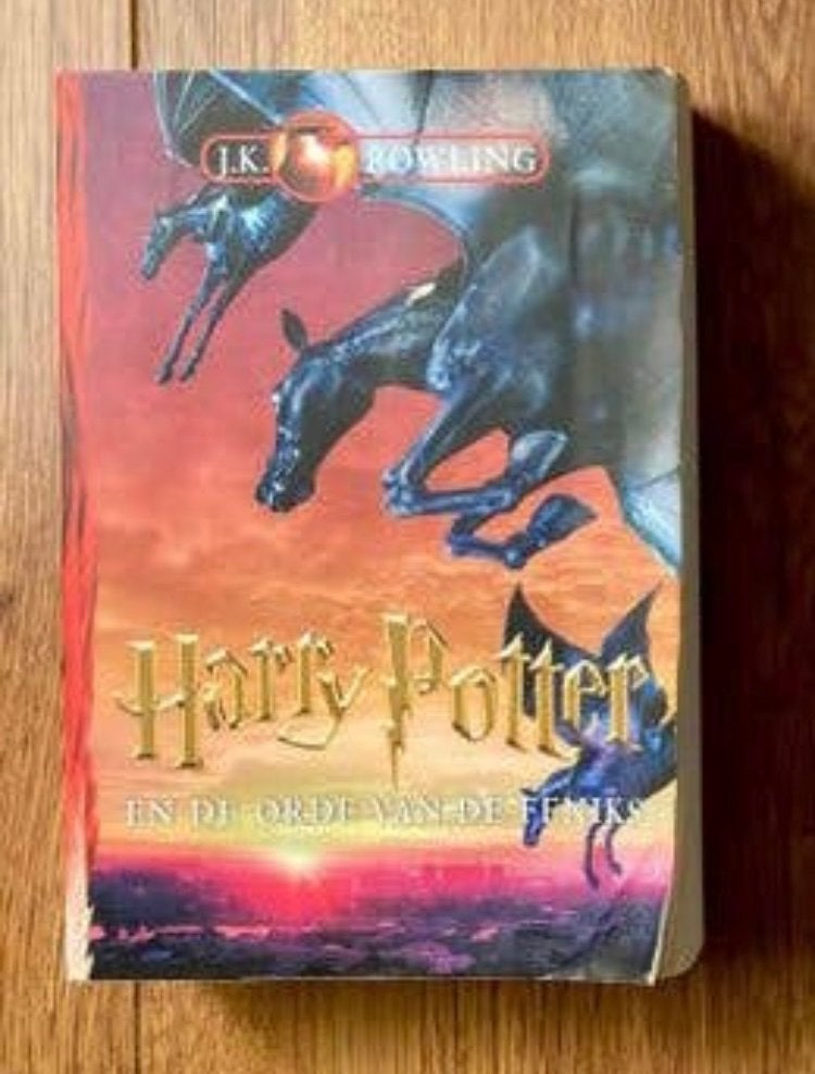 Harry Potter boek - Deel 5, ‘Orde van de Feniks'., Ophalen, Gebruikt, Boek of Poster