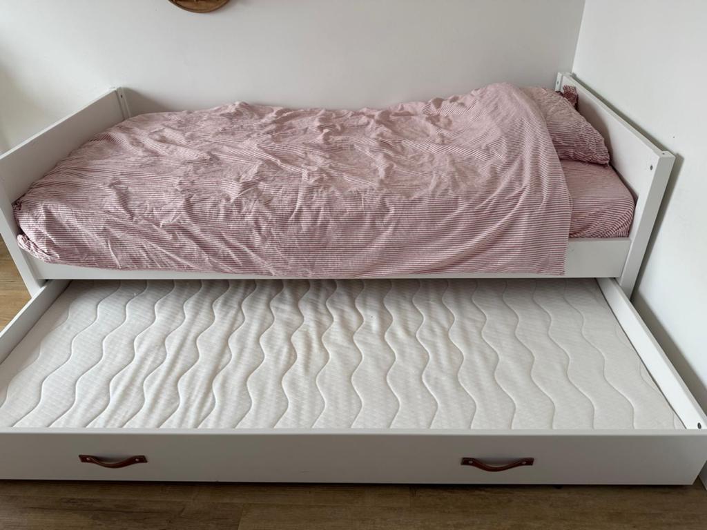 Coolkids Tipi bed met logeermatras, Ophalen, Gebruikt, 90 cm, Eenpersoons