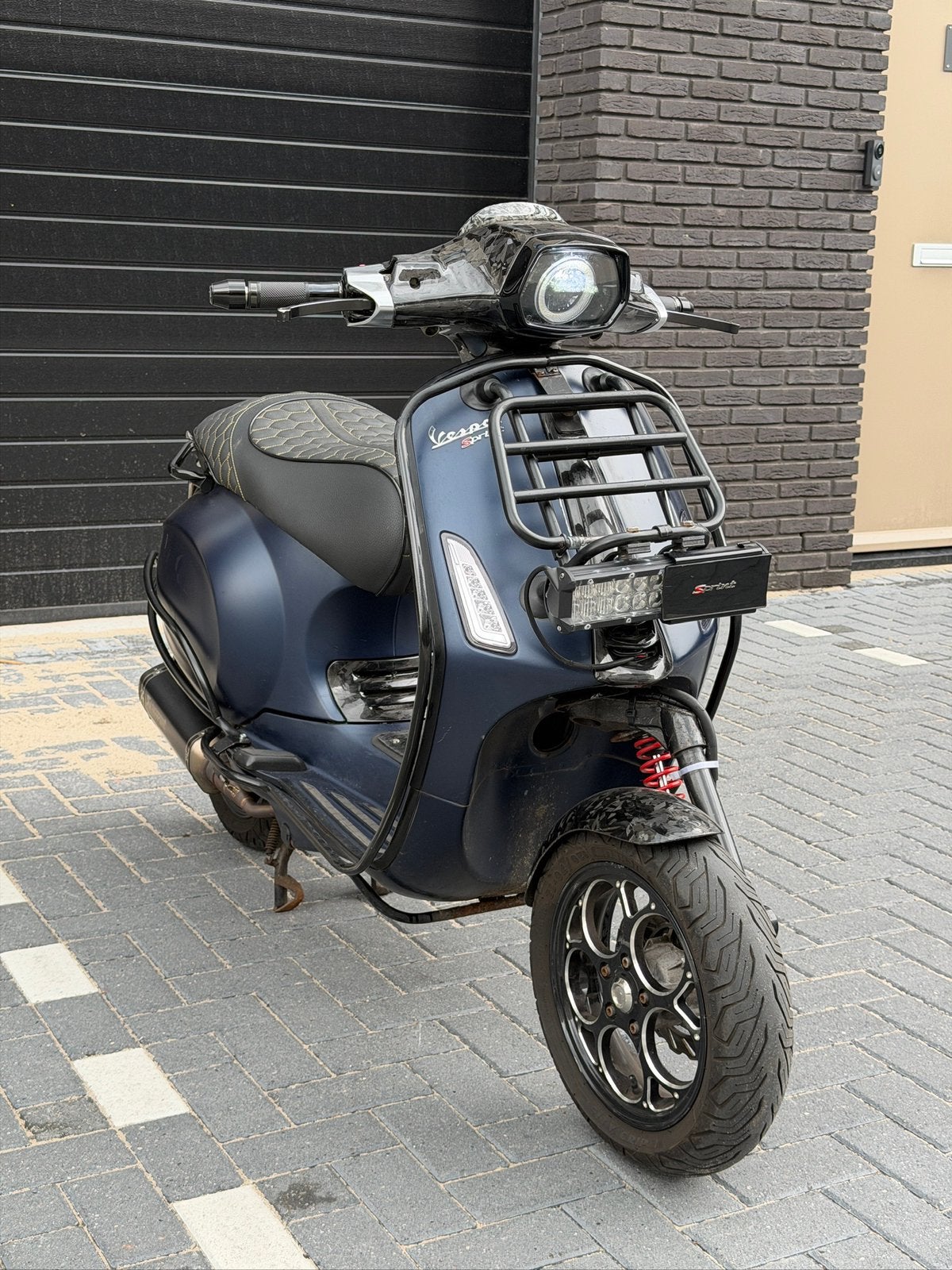 VESPA SPRINT 125cc FULL Malossi! Akra! Carbon! SIP! Macrus!, Ophalen of Verzenden, Zo goed als nieuw, Benzine, Overige modellen